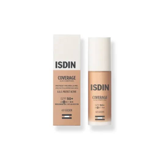 Isdin Coverage Alta Cobertura SPF50+ Color Golden 30 Gr