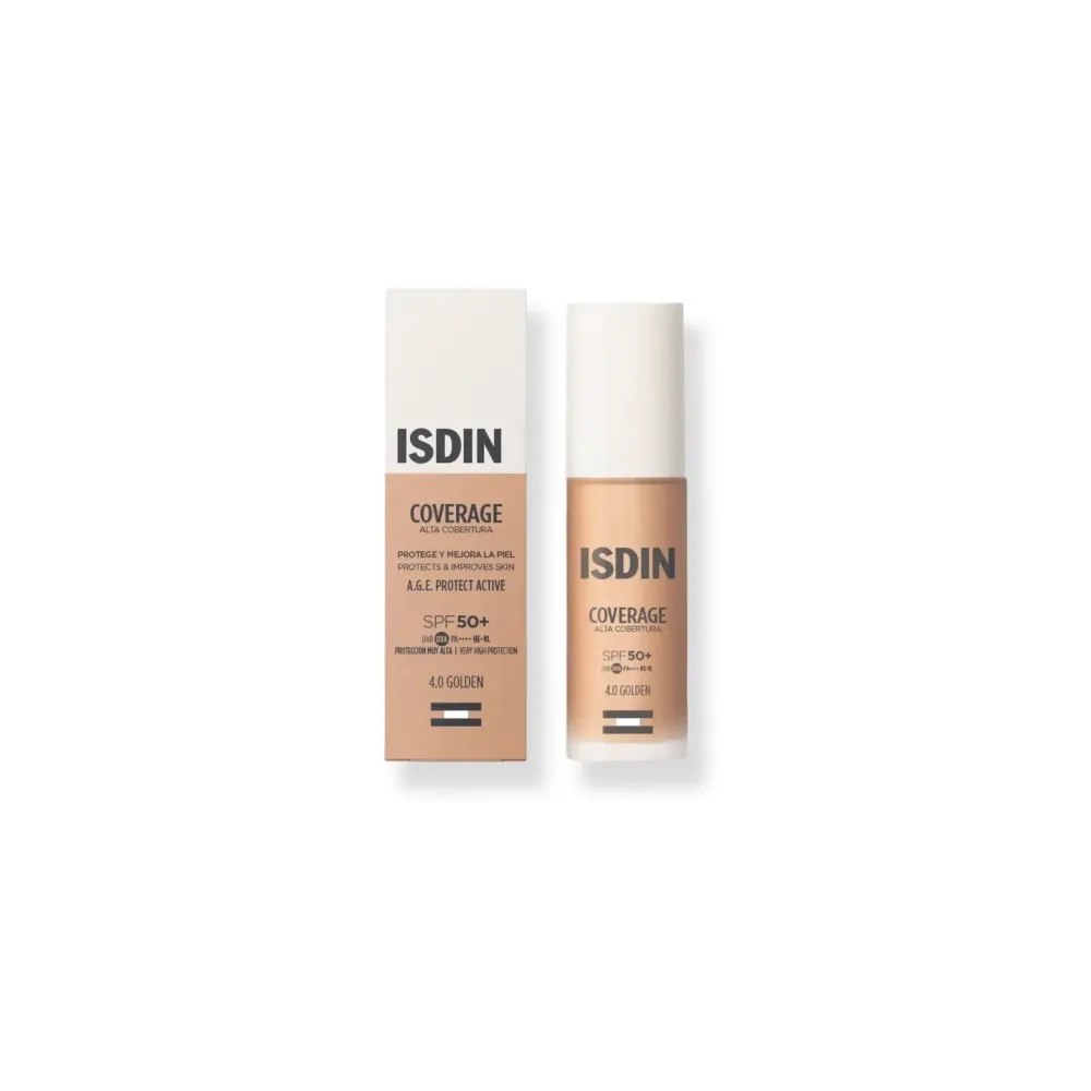 Isdin Coverage Alta Cobertura SPF50+ Color Golden 30 Gr