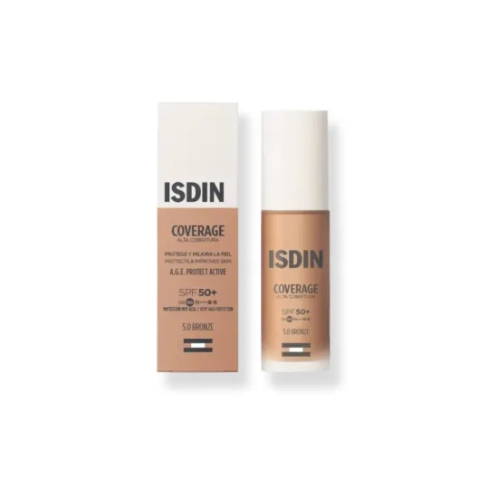 Isdin Coverage Alta Cobertura SPF50+ Color Bronze 30 Gr