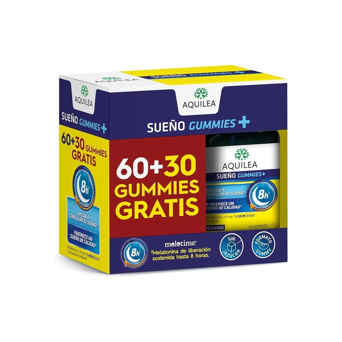 Uriach Aquilea PACK Sueño Gummies+ 60uds + 30 GRATIS