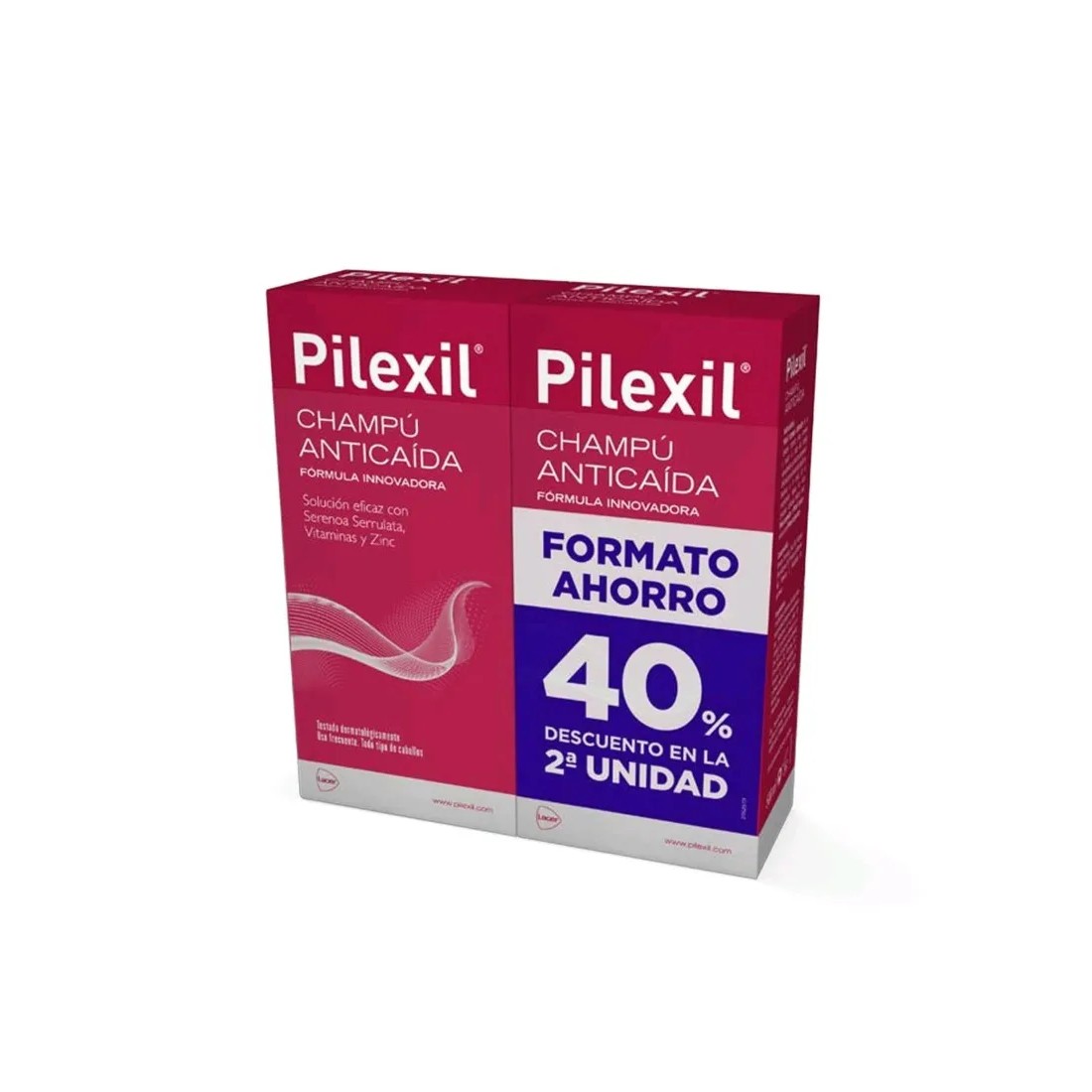 Pilexil DUPLO Champú Anticaída Formato Ahorro 2x500 ml