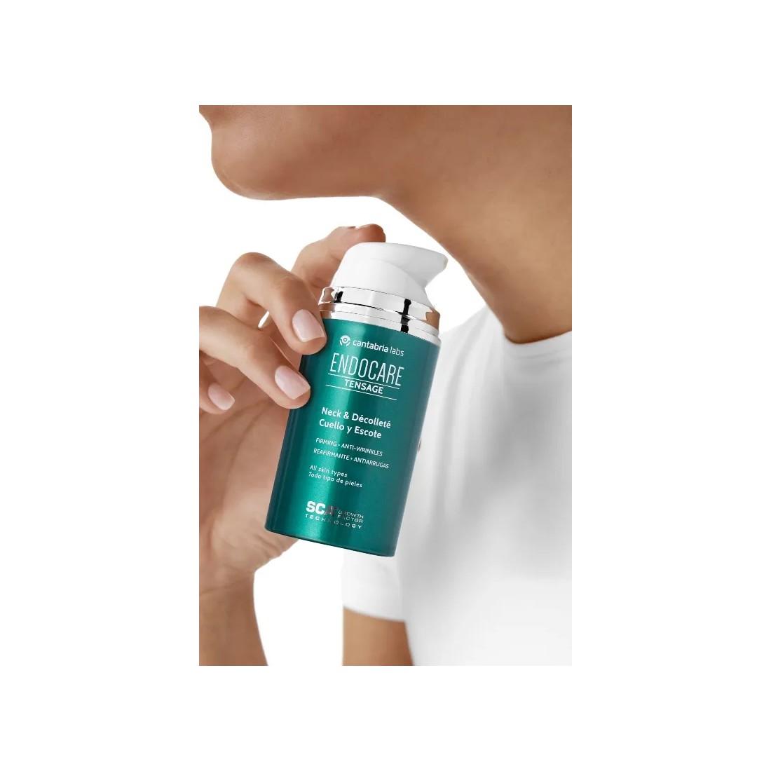 Endocare Tensage Crema Cuello y Escote 80 ml cuello