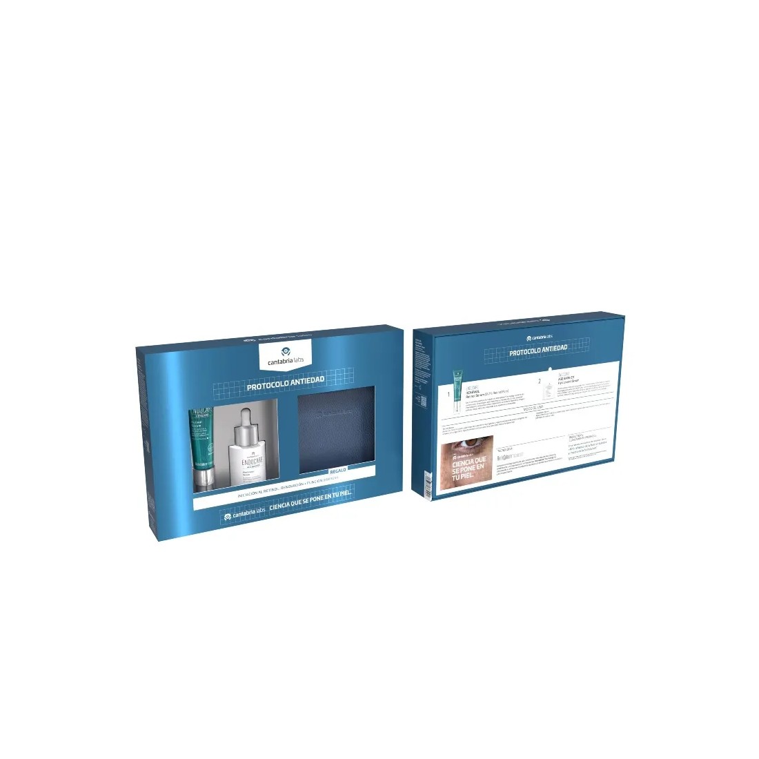 Endocare PACK Renewal Retinol Intensive Serum 0.2% + Age Barrier Hyaluboost + Neceser Regalo