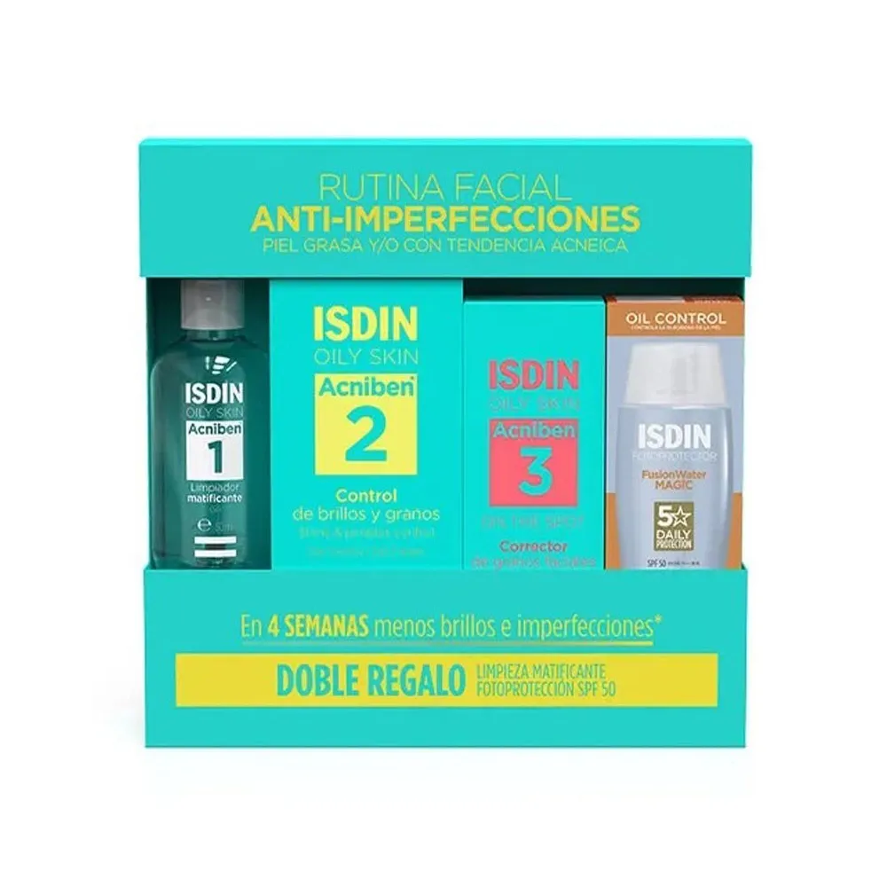 Isdin Acniben Rutina Facial Anti-Imperfecciones Doble Regalo