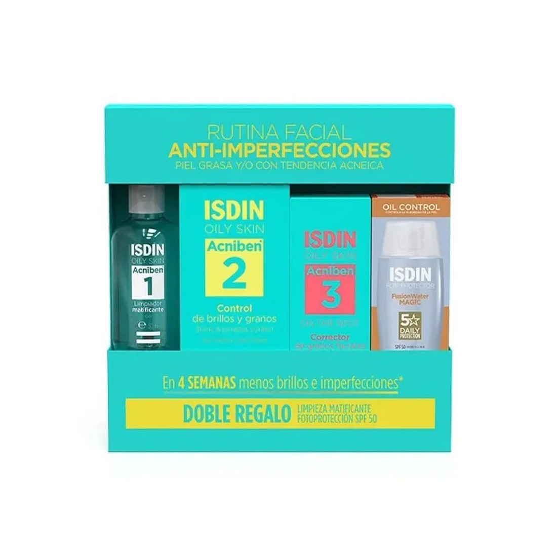 Isdin Acniben Rutina Facial Anti-Imperfecciones Doble Regalo