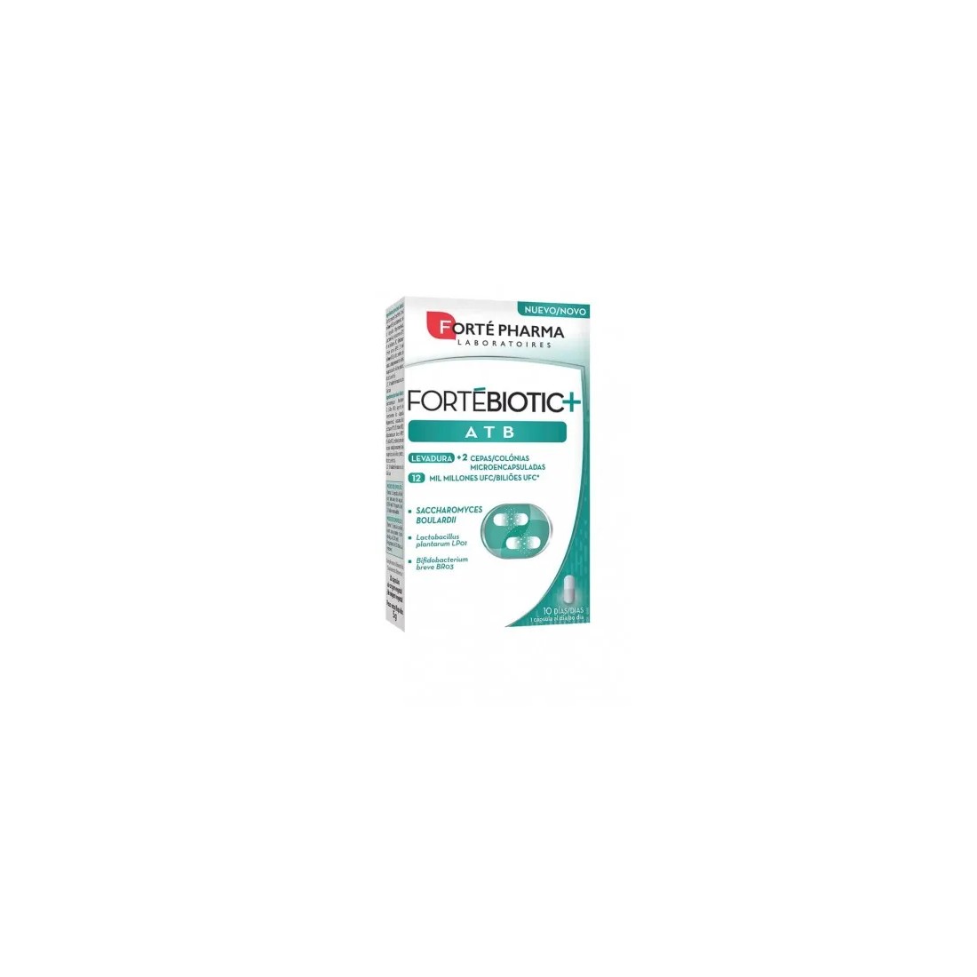 Forte Pharma Fortebiotic+ ATB 10 Cápsulas