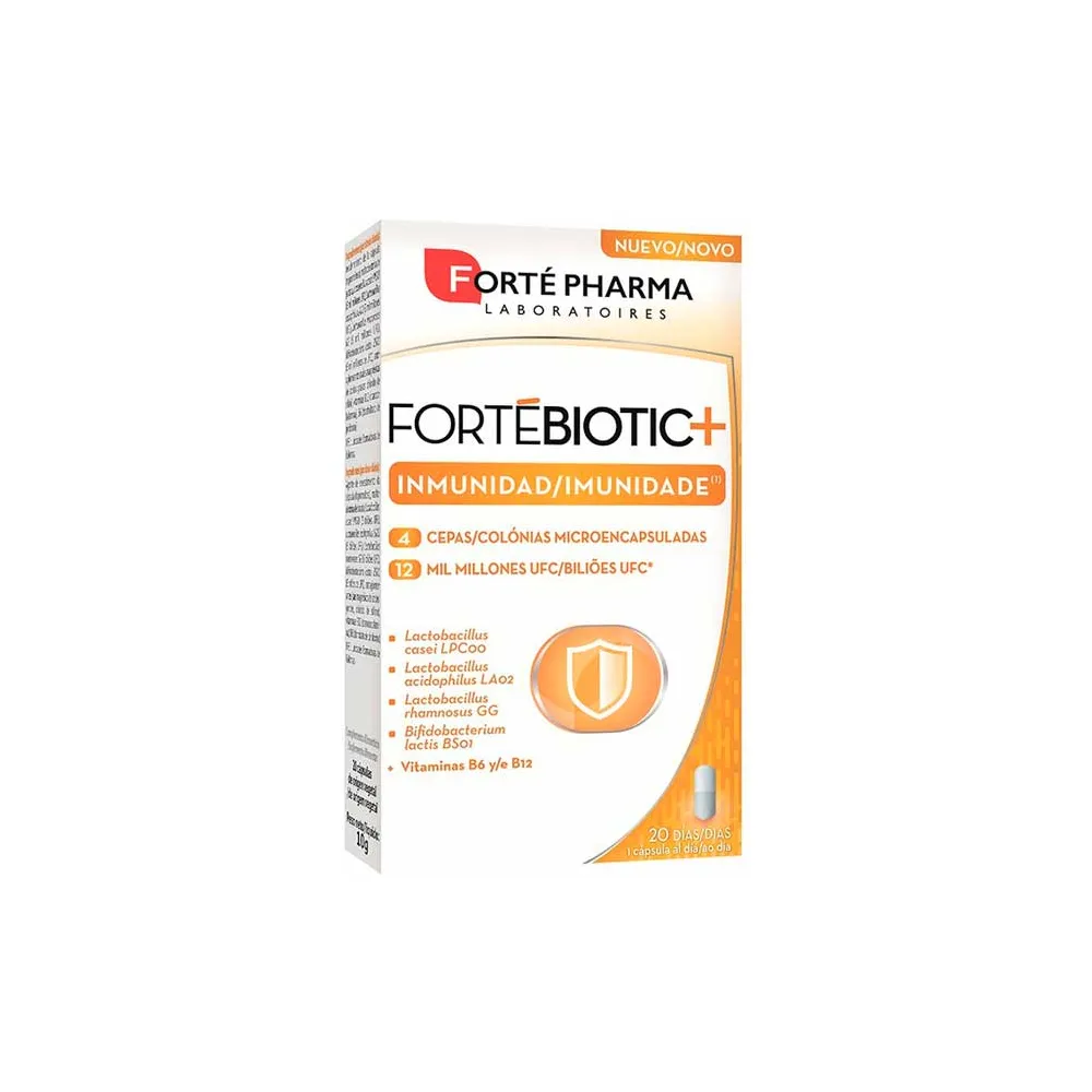 Forte Pharma Fortebiotic+ Inmunidad 20 Cápsulas
