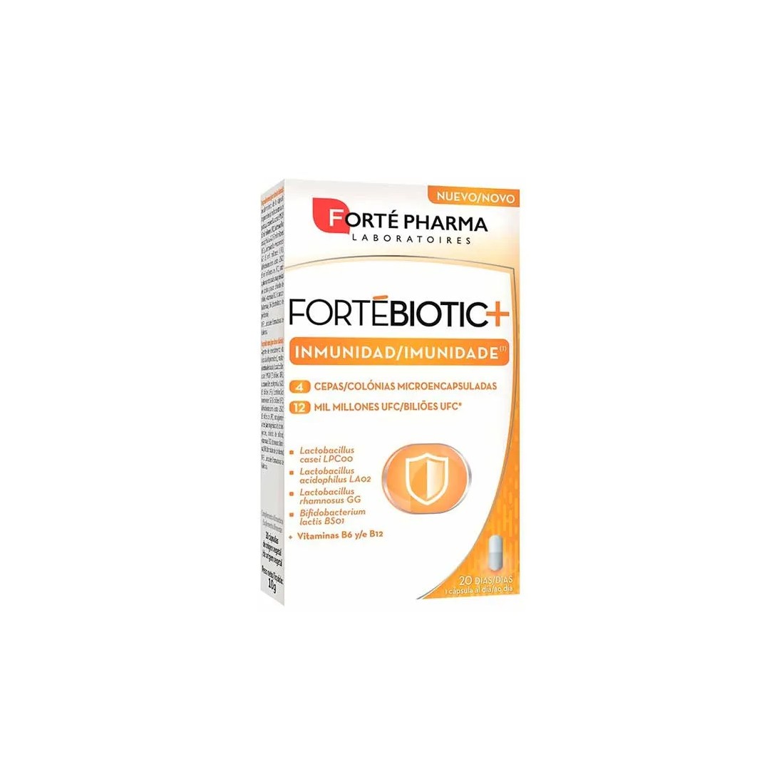 Forte Pharma Fortebiotic+ Inmunidad 20 Cápsulas