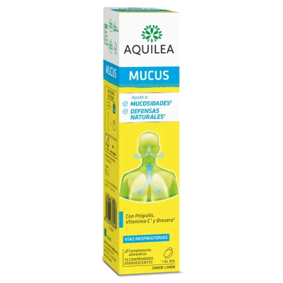 Comprar Aquilea Mucus 15 Comprimidos | MasParafarmacia