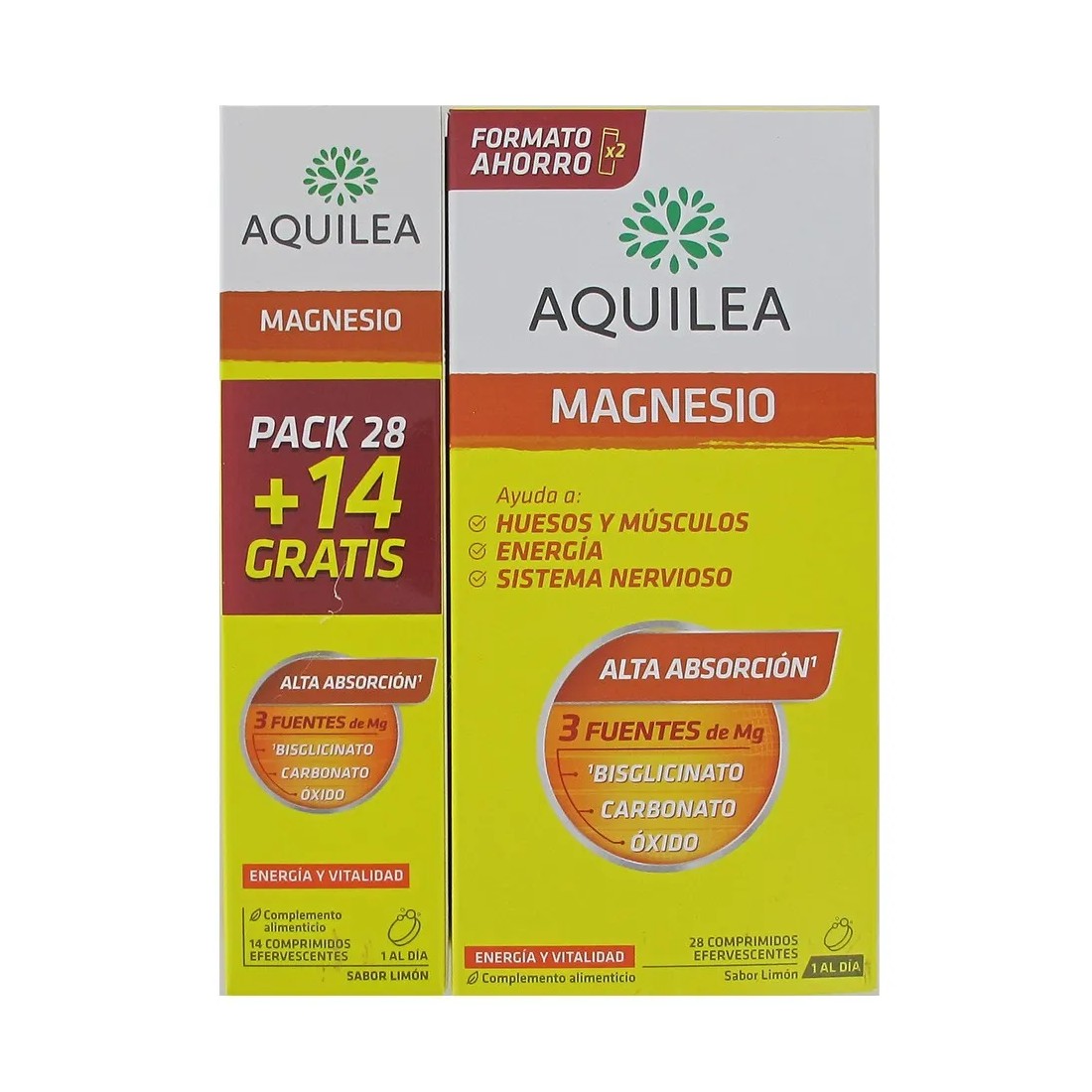 Aquilea Magnesio 28 Comprimidos Efervescentes + 14 GRATIS