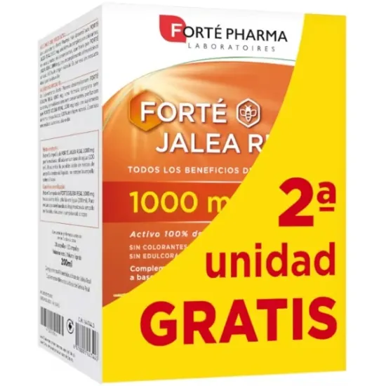 Forte Pharma Jalea Real 1000mg DUPLO 2X20 Ampollas 10 Ml