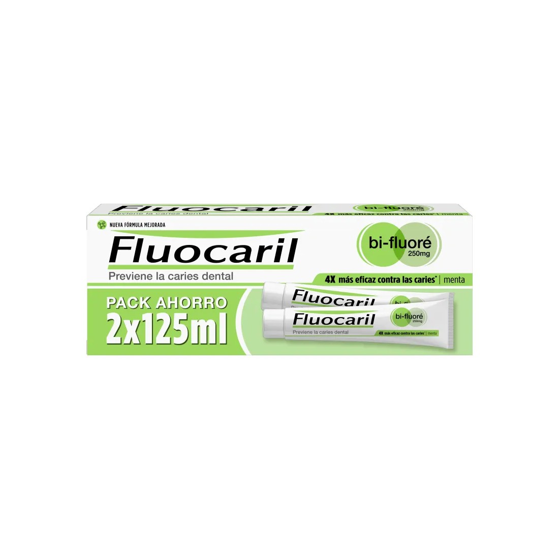 Fluocaril Bi - Fluoré Pasta Dental Duplo 2 X 125 ml