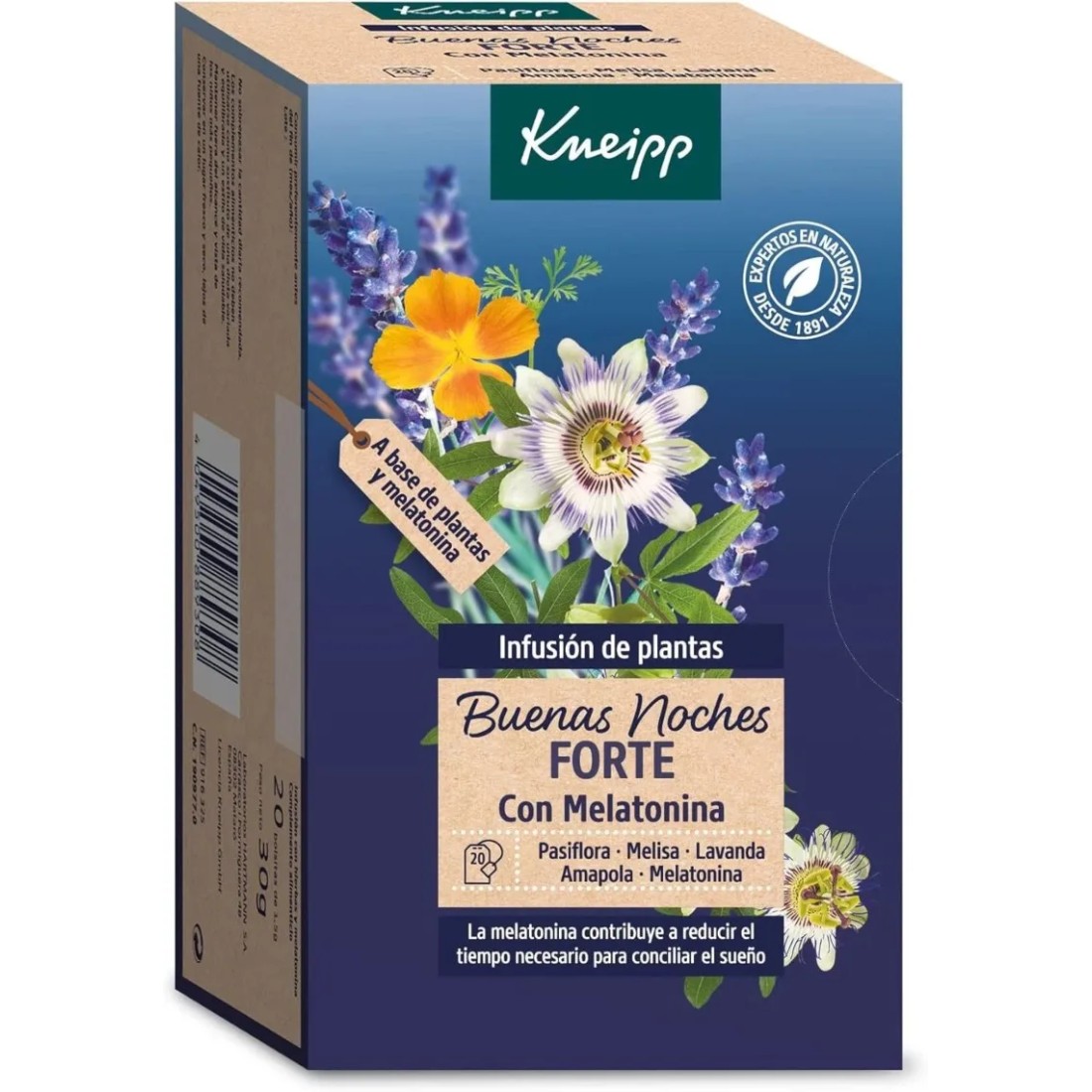 Kneipp Buenas Noches Forte Infusión 20 Sobres | Comprar al Mejor Precio