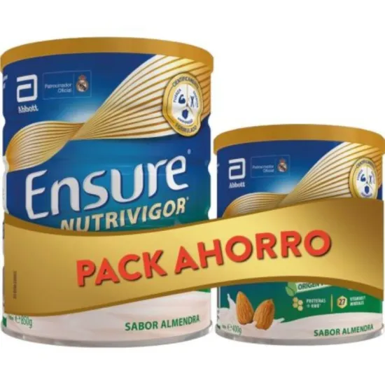 Ensure Nutrivigor Origen Vegetal Pack 850 g + 400 g