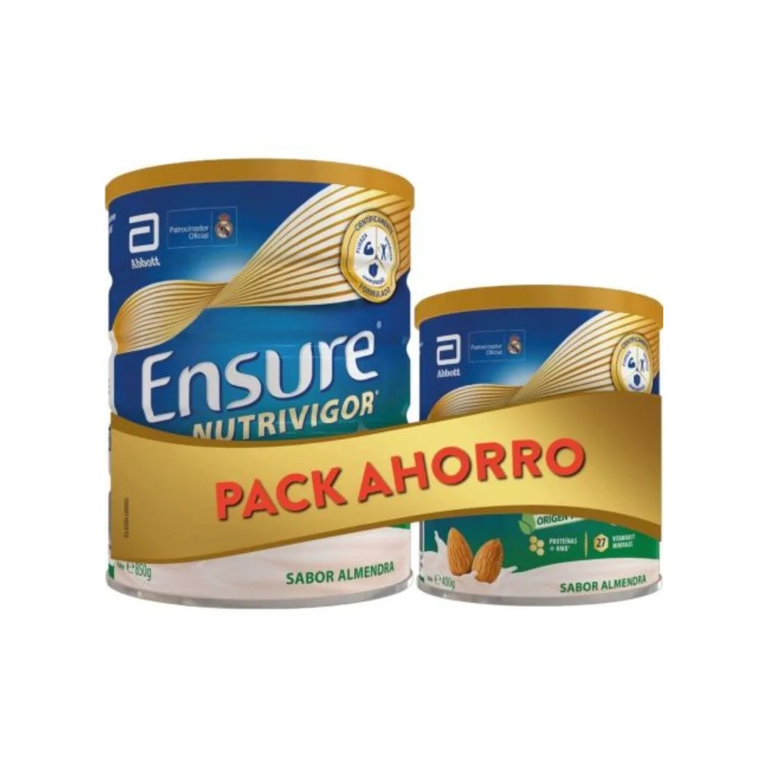 Ensure Nutrivigor Origen Vegetal Pack 850 g + 400 g