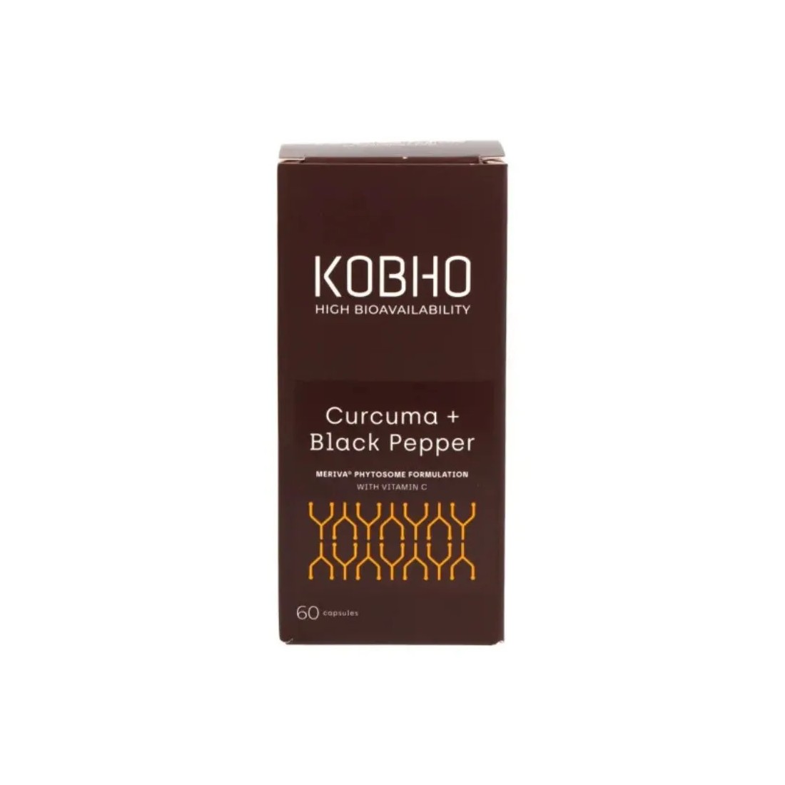 Kobho Cúrcuma + Black Pepper 60 Cápsulas