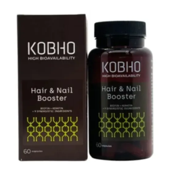 Kobho Hair & Nail Booster 60 Cápsulas