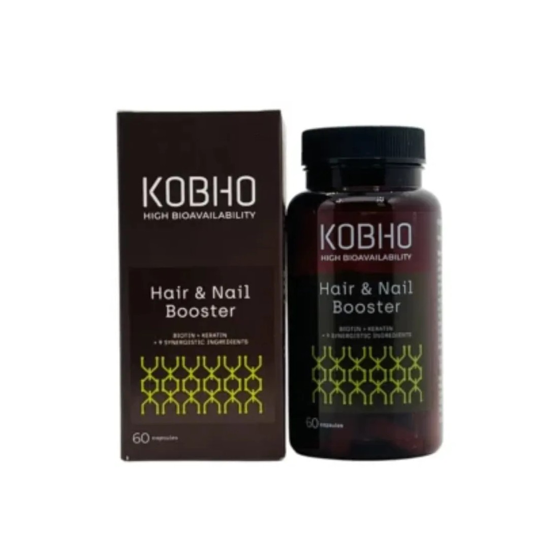 Kobho Hair & Nail Booster 60 Cápsulas
