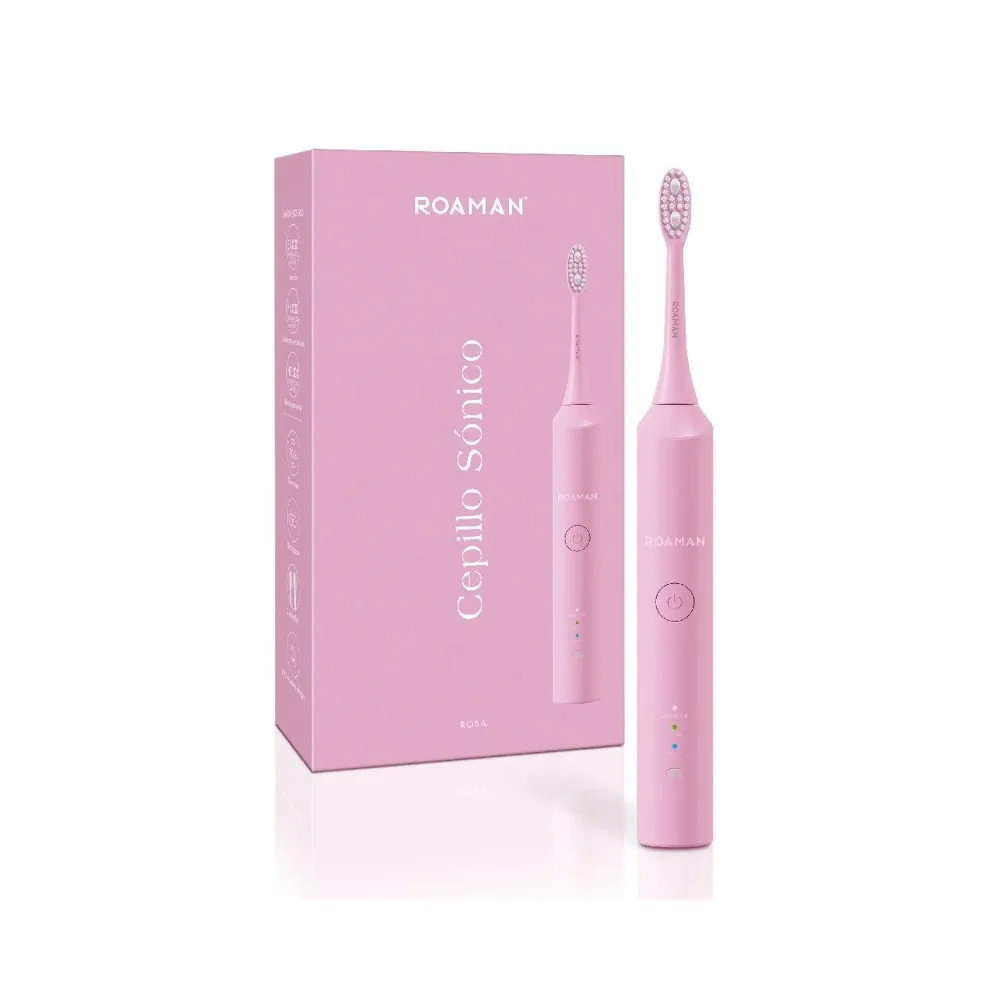 Roaman Cepillo Dental Sónico T3S Rosa | Comprar Online al Mejor Precio