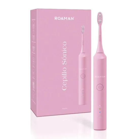 Roaman Cepillo Dental Sónico T3S Rosa | Comprar Online al Mejor Precio
