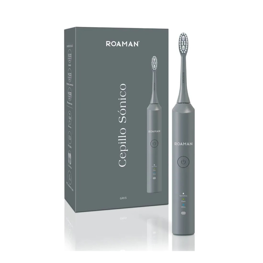 Roaman Cepillo Dental Sónico T3S Gris | Comprar Online al Mejor Precio
