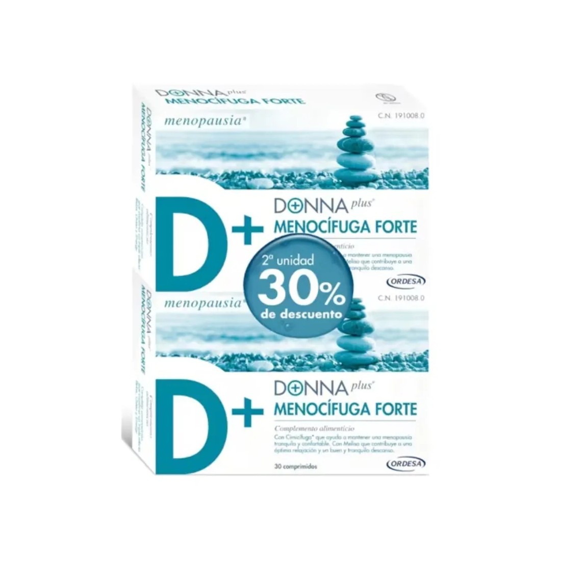 DonnaPlus Menocífuga Forte Duplo 2x30 Comprimidos | Comprar al Mejor Precio