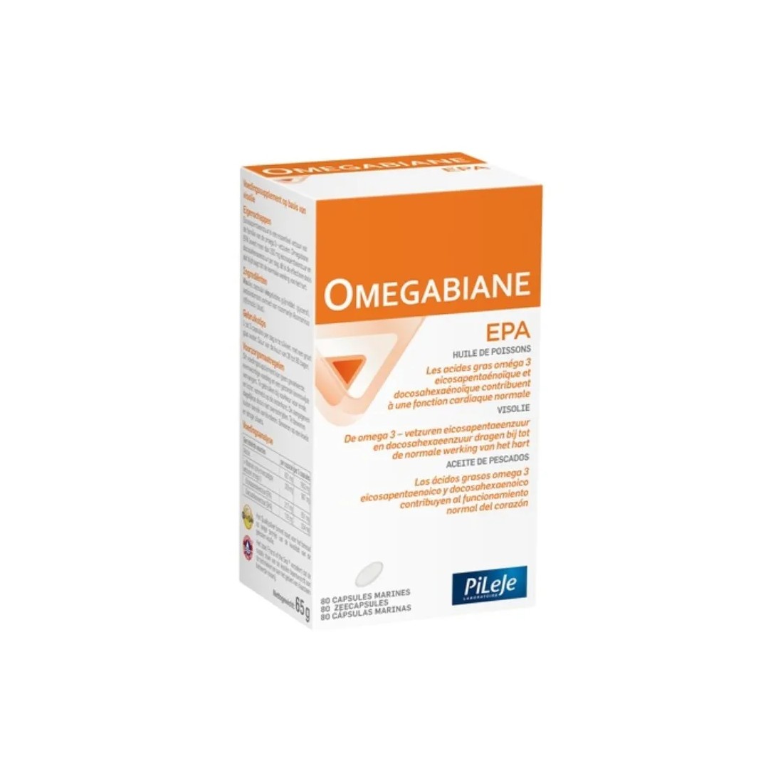 Pileje Omegabiane EPA 80 Cápsulas