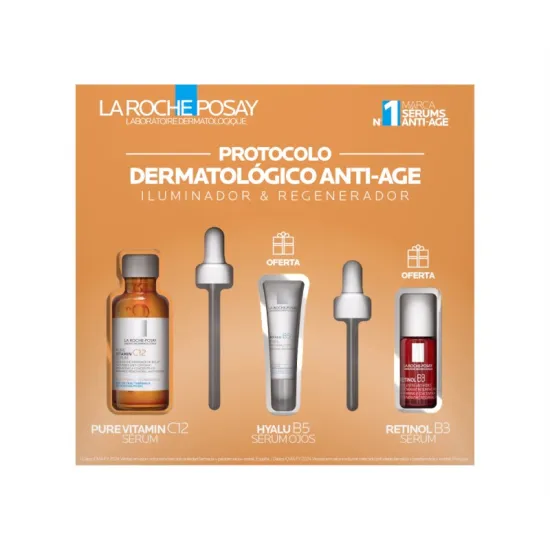 Cofre La Roche Posay Serum Pure Vitamin C12 Pack Regalo frontal