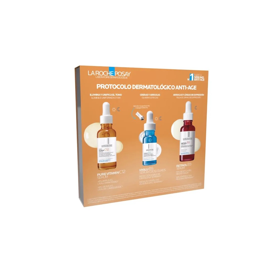 Cofre La Roche Posay Serum Pure Vitamin C12 Pack Regalo reverso