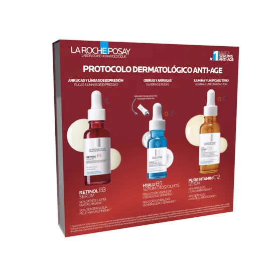 Cofre La Roche Posay Serum Retinol B3 30 ml Pack Regalo reverso