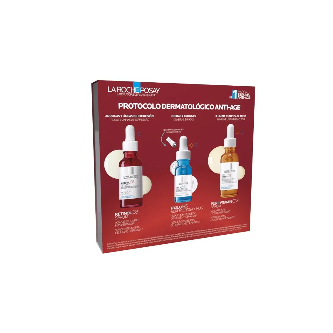 Cofre La Roche Posay Serum Retinol B3 30 ml Pack Regalo reverso