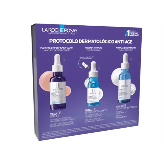 Cofre La Roche Posay Serum Mela B3 Pack Regalo reverso