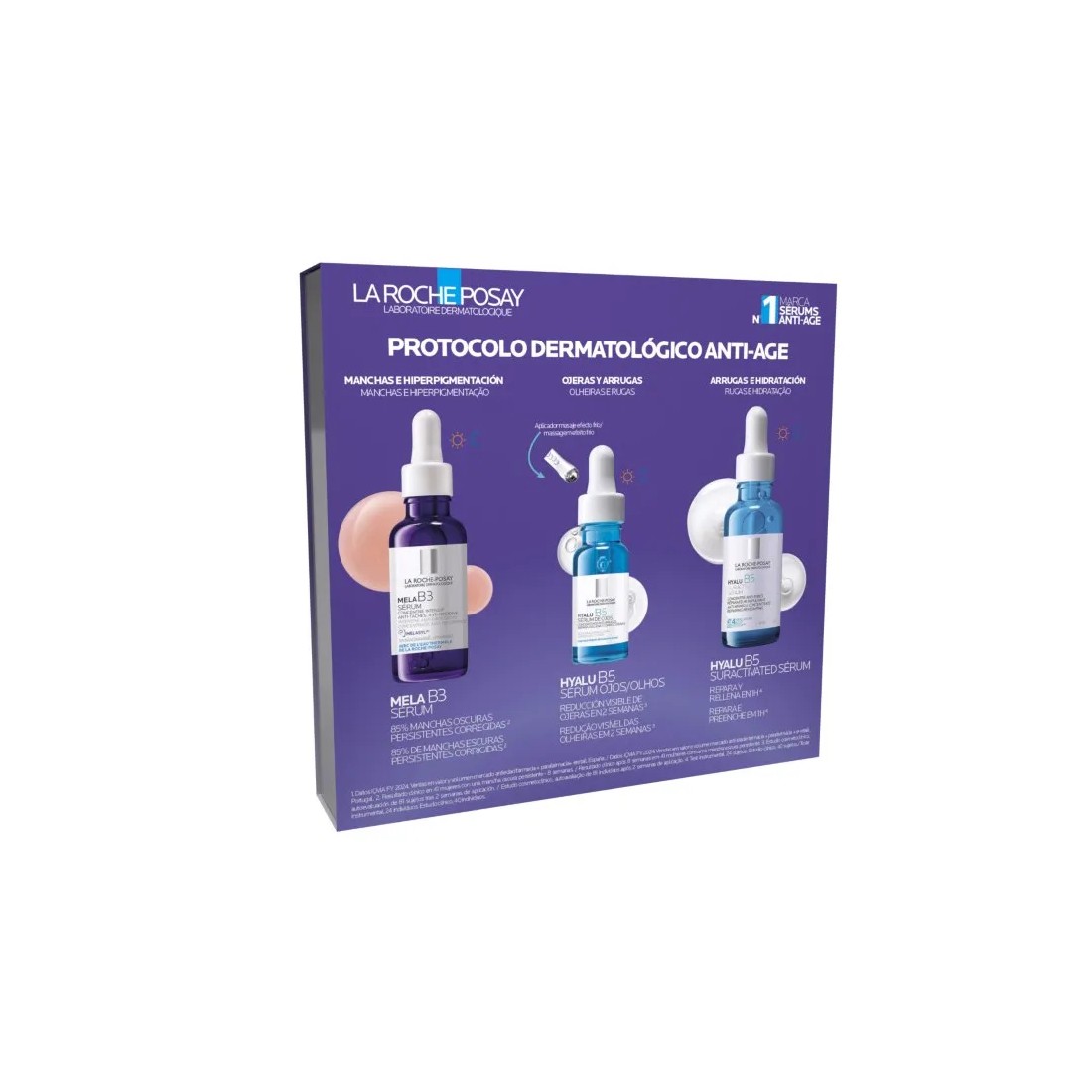 Cofre La Roche Posay Serum Mela B3 Pack Regalo reverso