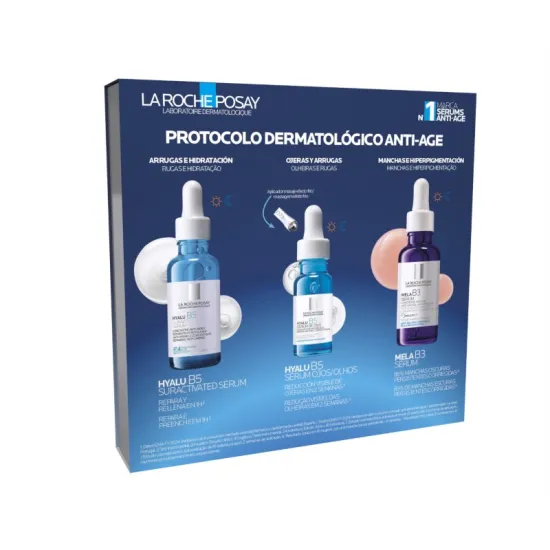 Cofre La Roche Posay Serum Hyalu B5 Suractivated Pack Regalo reverso