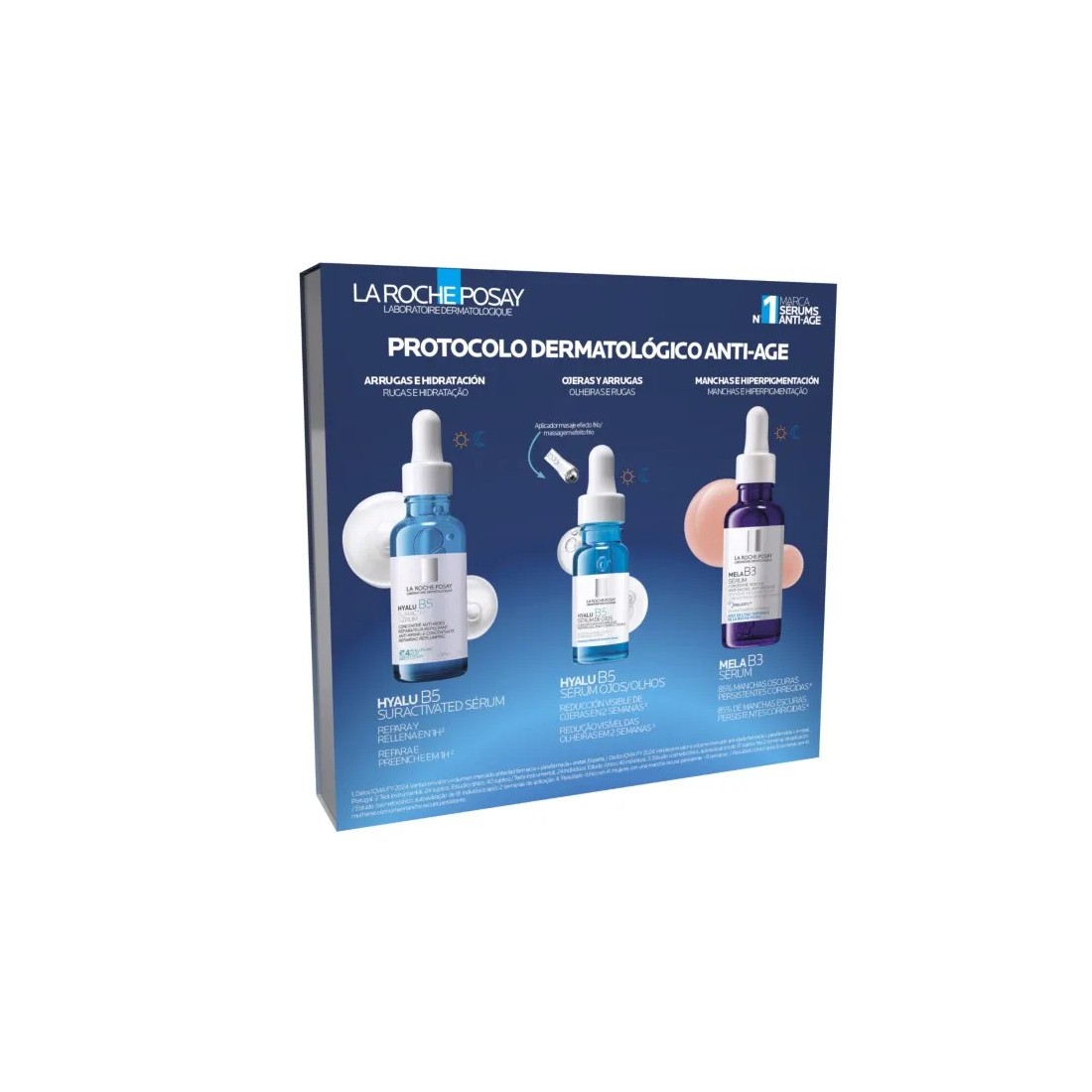 Cofre La Roche Posay Serum Hyalu B5 Suractivated Pack Regalo reverso