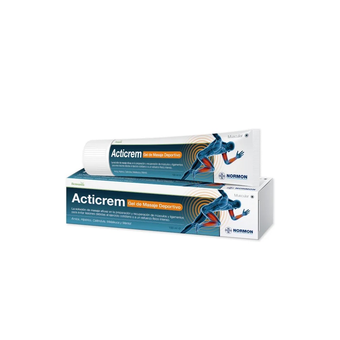 Normon Acticrem Sport Massage Gel 100 ml