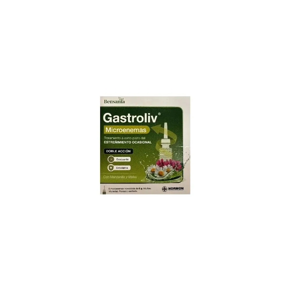 Normon Bensania Gastroliv Microe 6 cáps | Comprar al mejor precio