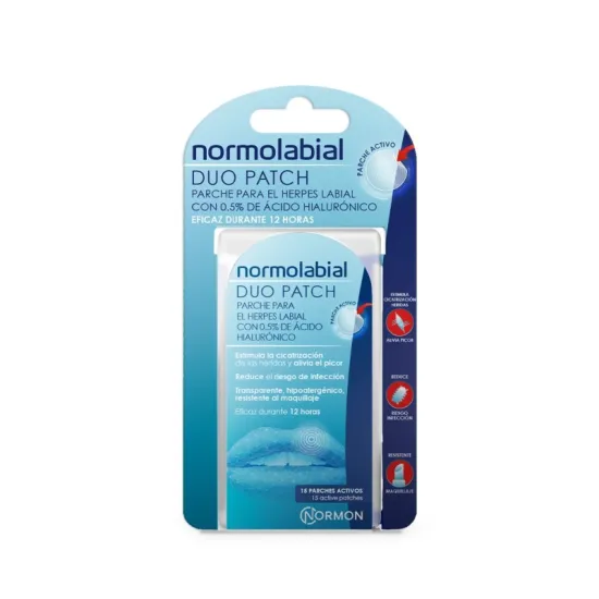 Normolabial Duo Patch 15 uds herpes labial | Comprar al mejor precio