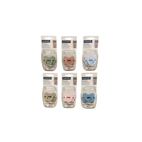 Suavinex Chupete Smoothie Silicona Tetilla Fisiológica 0-6 Meses