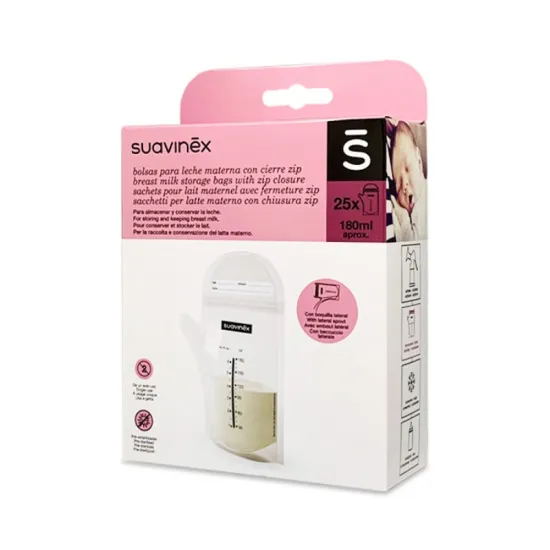 Suavinex Bolsas para Leche Materna 25 uds