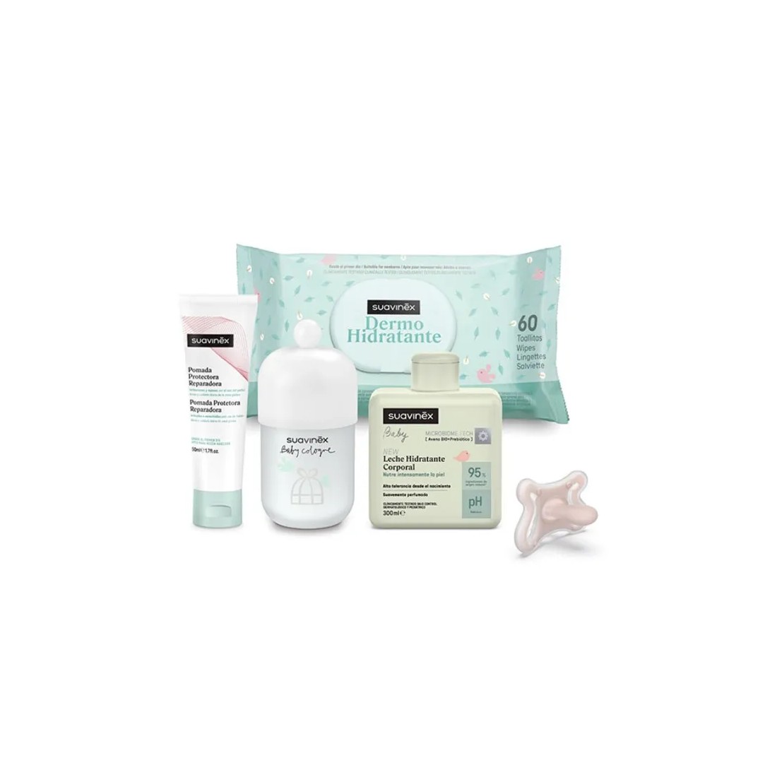 Suavinex Pack Cosmética Maleta Recién Nacido contenido