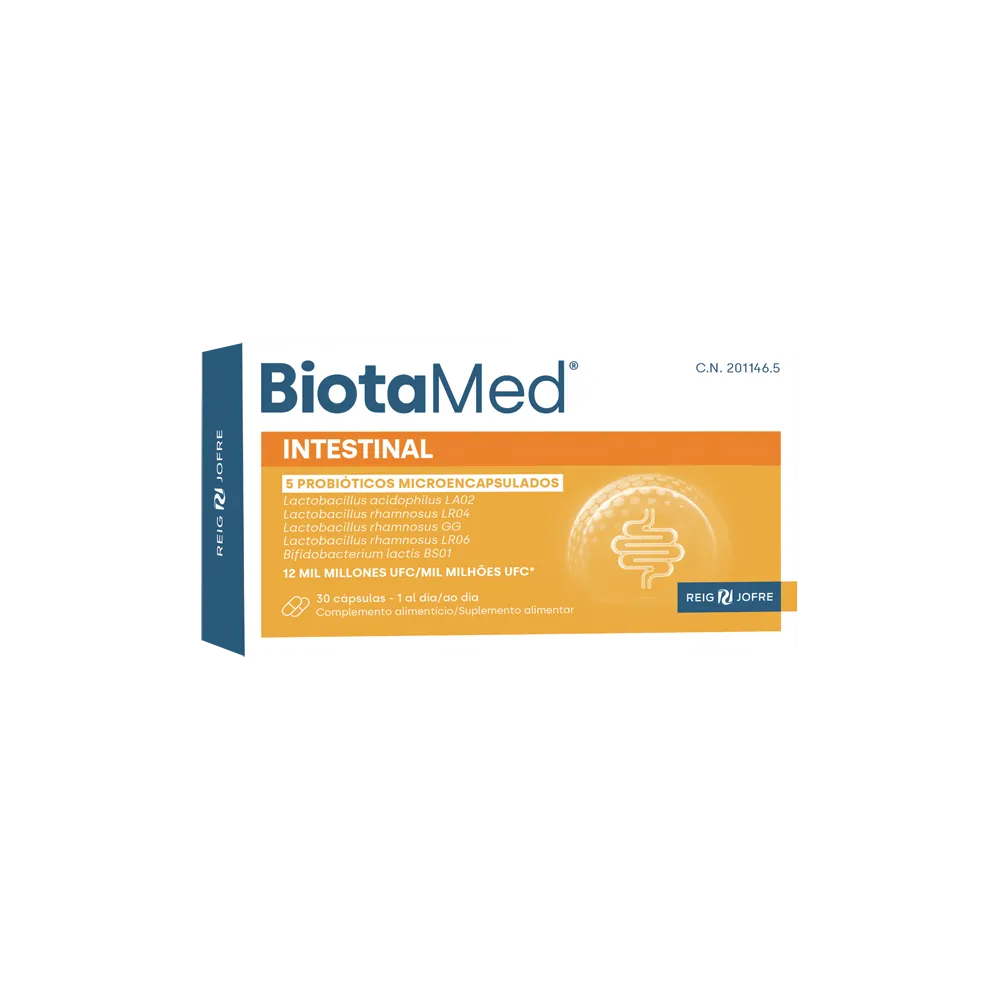 Forte Pharma Fortebiotic+ Flora Intestinal 30 Cápsulas