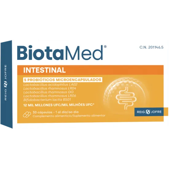 Forte Pharma Fortebiotic+ Flora Intestinal 30 Cápsulas