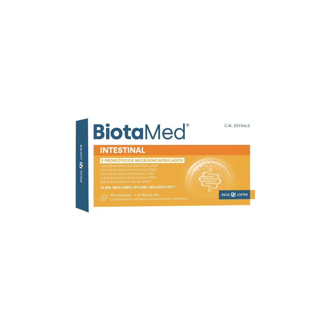 Forte Pharma Fortebiotic+ Flora Intestinal 30 Cápsulas