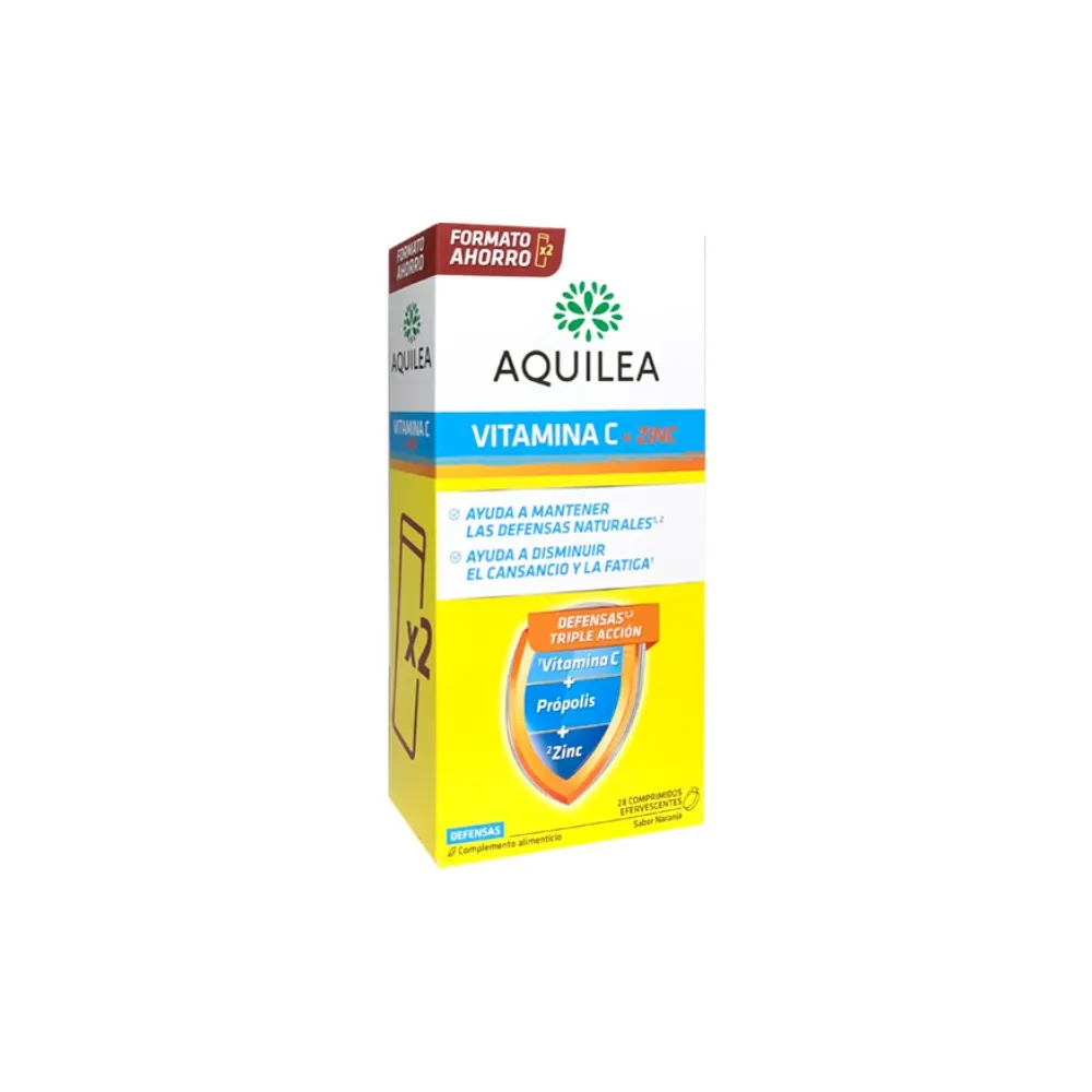 Aquilea Vitamina C + Zinc 28 comprimidos efervescentes