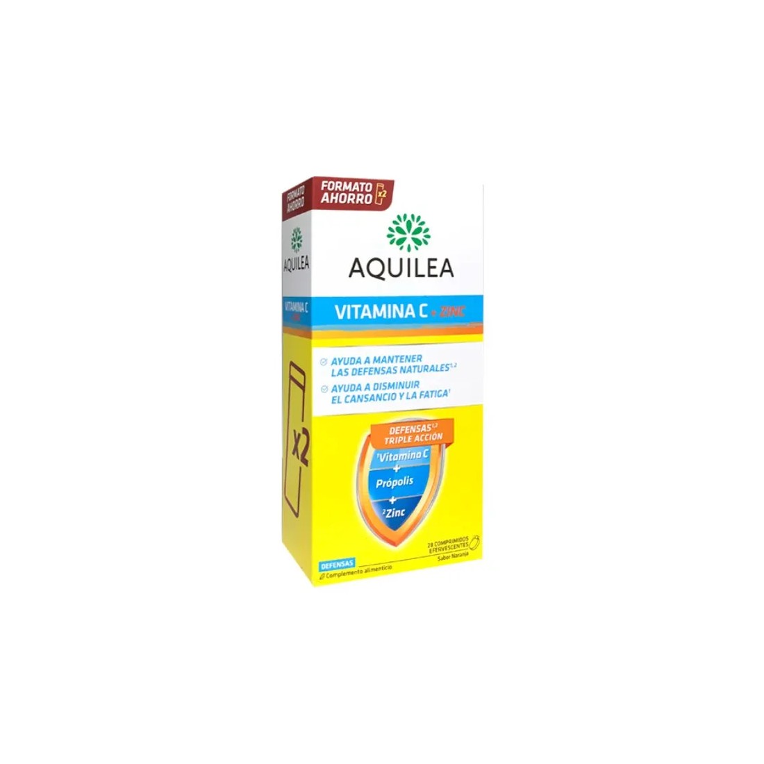 Aquilea Vitamina C + Zinc 28 comprimidos efervescentes
