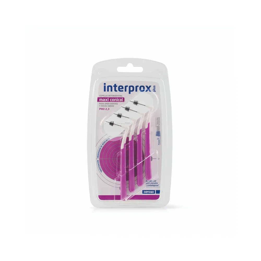 Compra Cepillo Interprox Plus 2G Maxi Blíster 6 Uds al mejor precio | Más Parafarmacia
