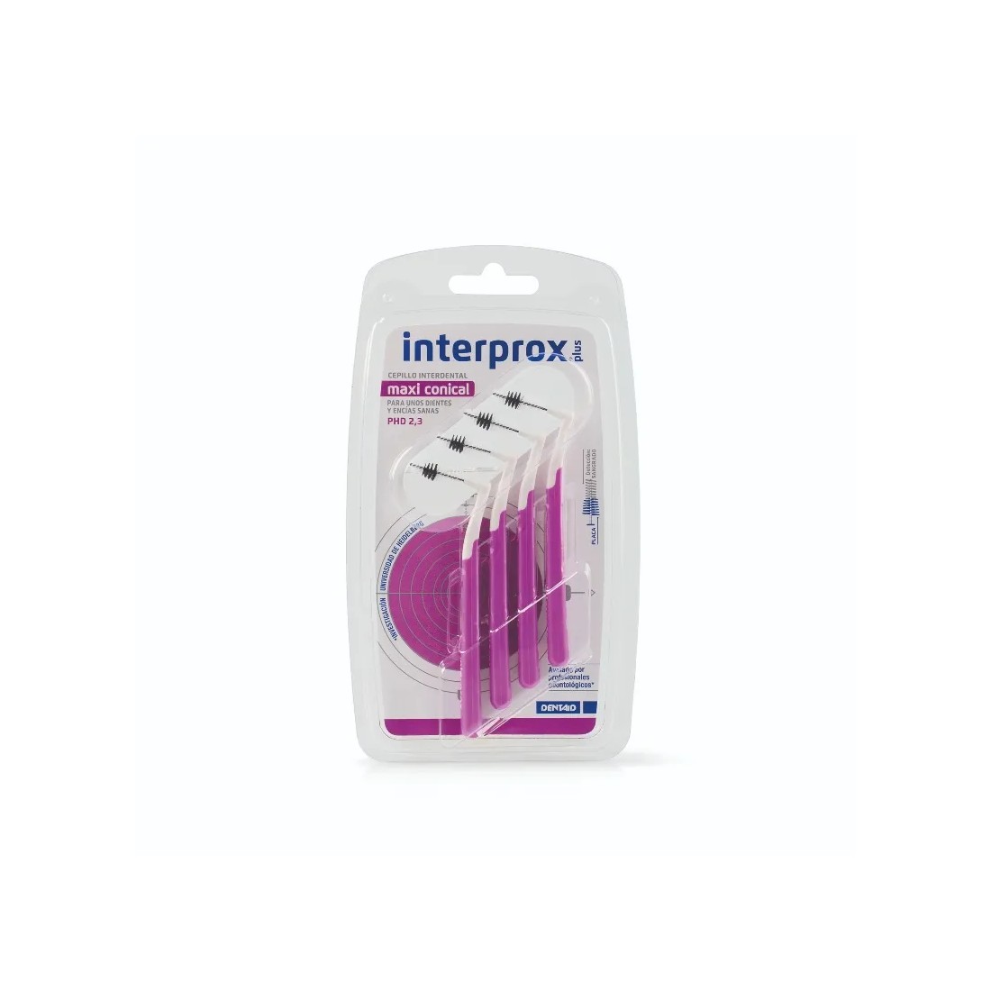 Compra Cepillo Interprox Plus 2G Maxi Blíster 6 Uds al mejor precio | Más Parafarmacia