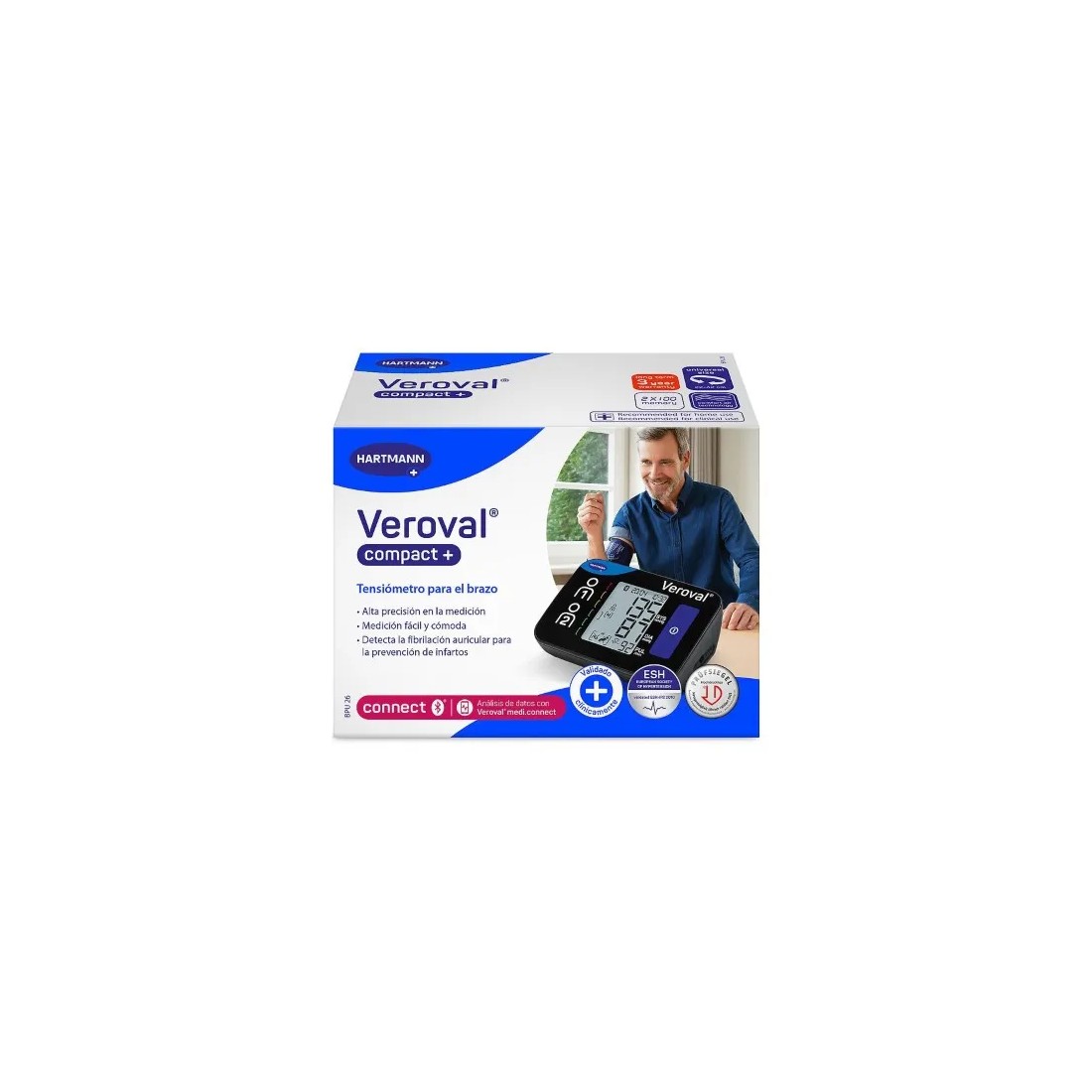 Hartmann Veroval Compact+ Connect tensiómetro brazo | Comprar al mejor precio