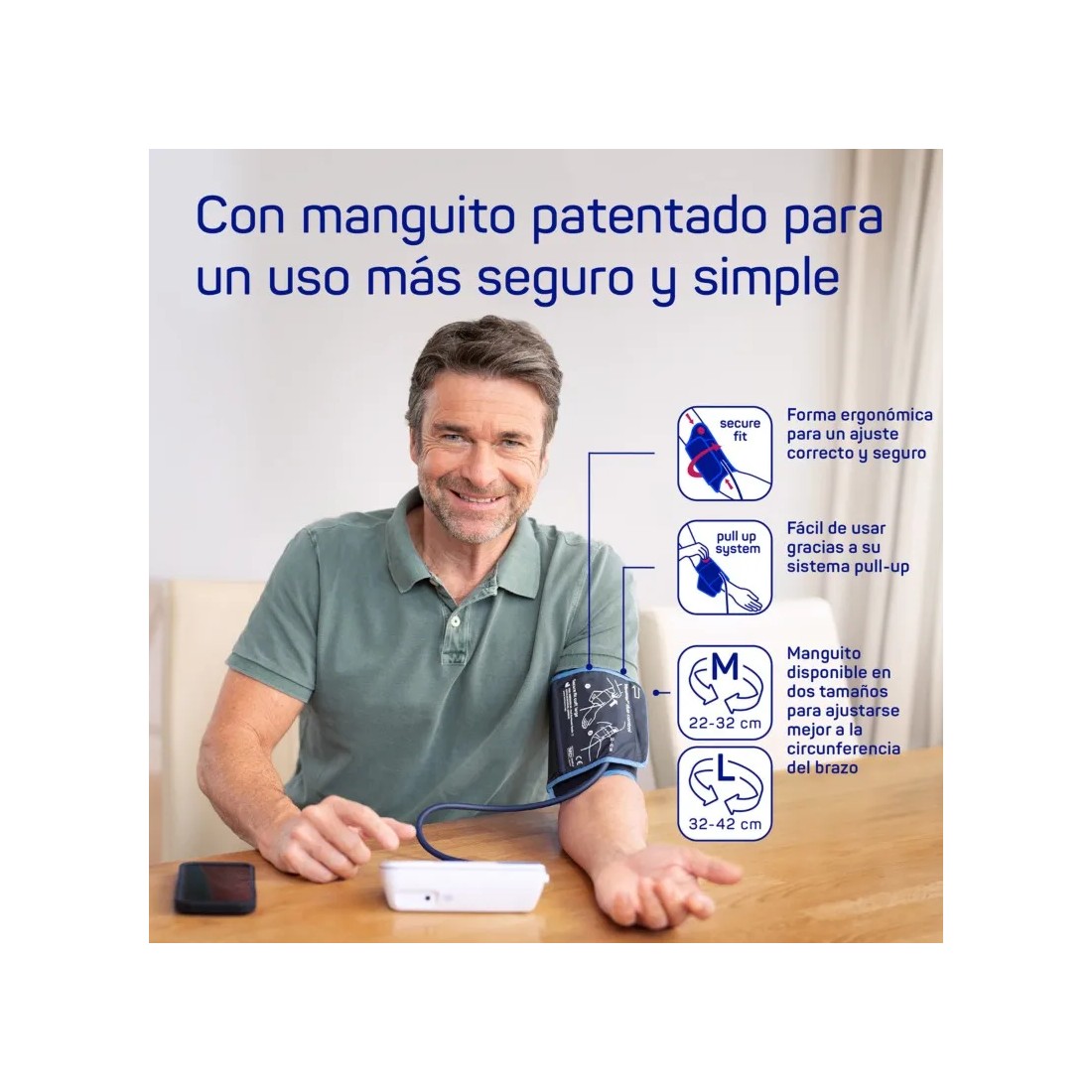 Hartmann Veroval Duo Control Tensiómetro de Brazo indicaciones